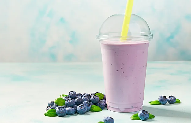 blueberry smoothie