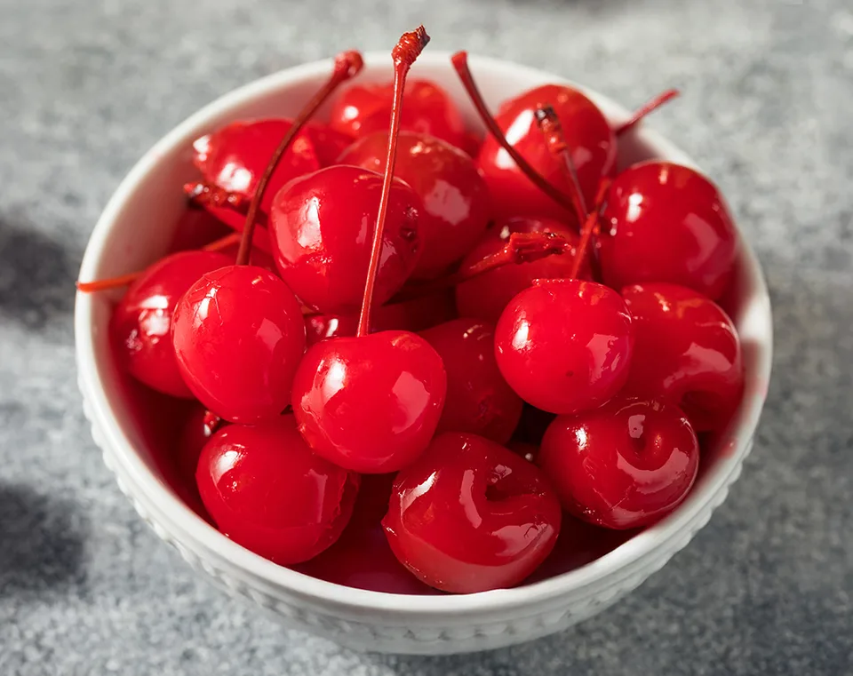 maraschino cherries, red 3 product