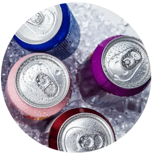 soda cans