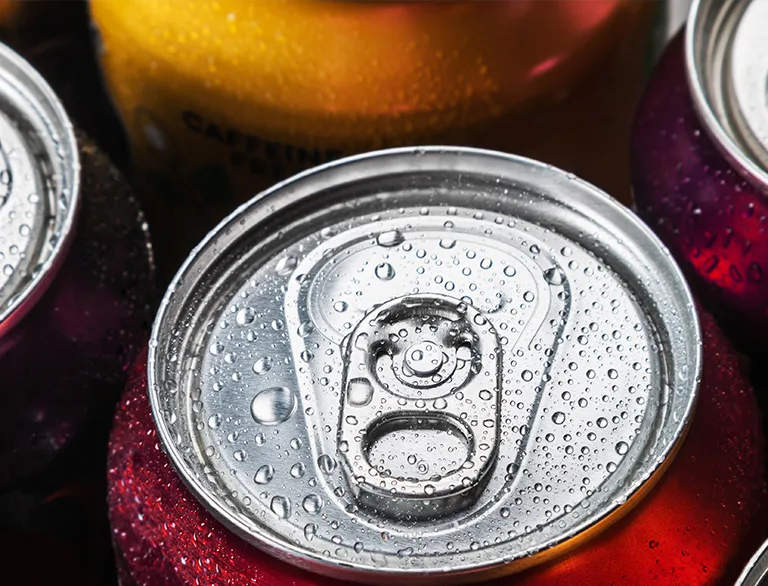 canned drinks