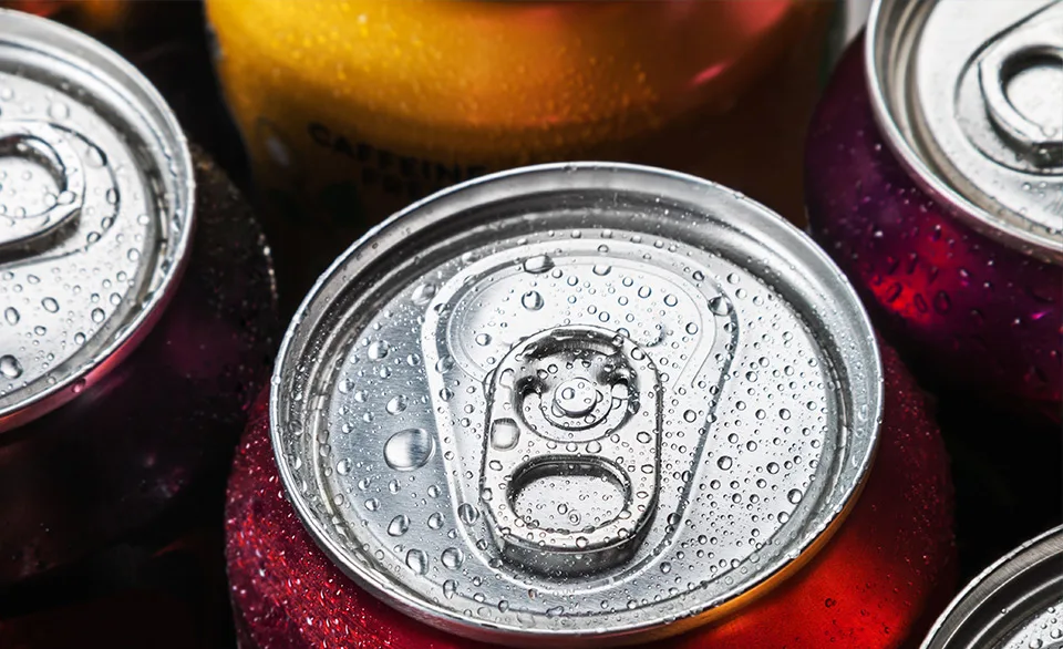 canned drinks