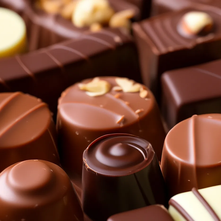 chocolate pieces