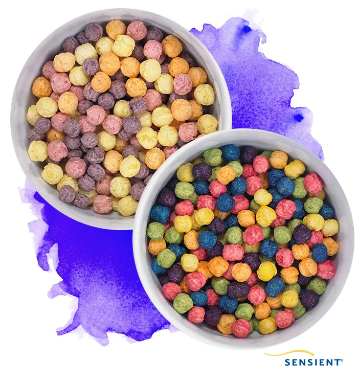 colorful cereals