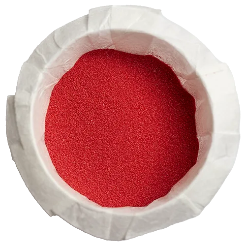 red powder cup