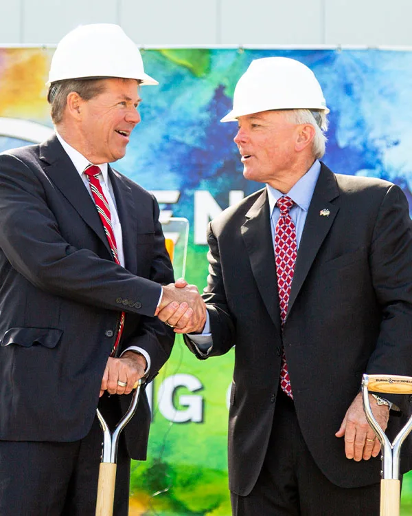 sensient groundbreaking event