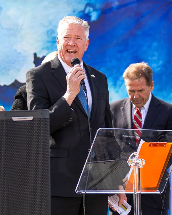 steve speaking at event