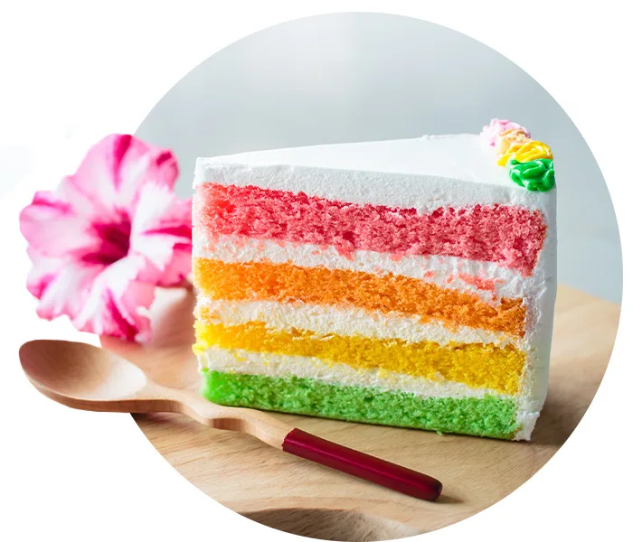 rainbow cake