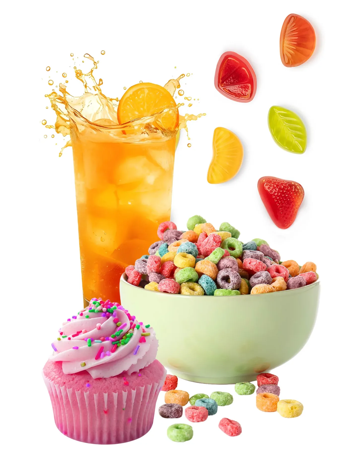 colorful snacks