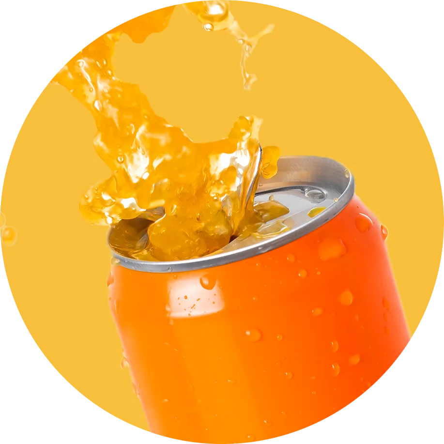 golden yellow drink