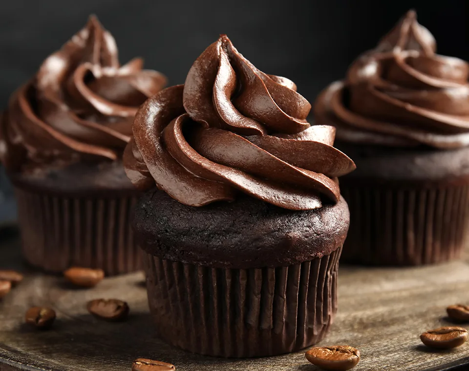 bolinhos de chocolate