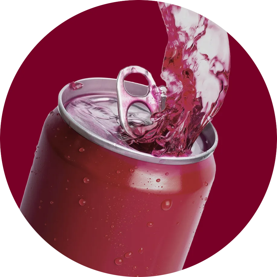 maroon drink