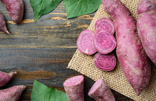 purple sweet potatoes