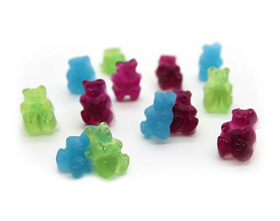 colorful gummy bears