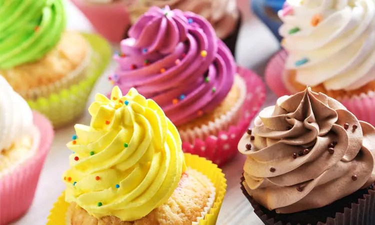 rainbow cupcakes