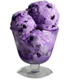 purple icecream