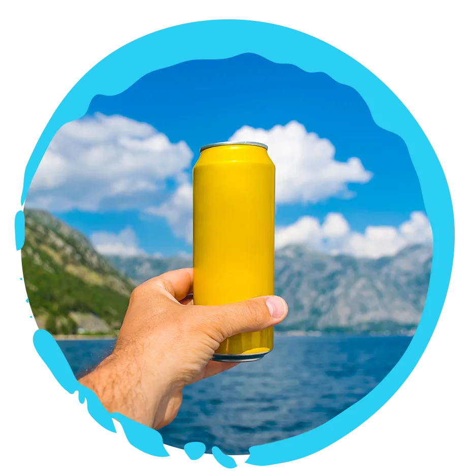 alcohol outdoors