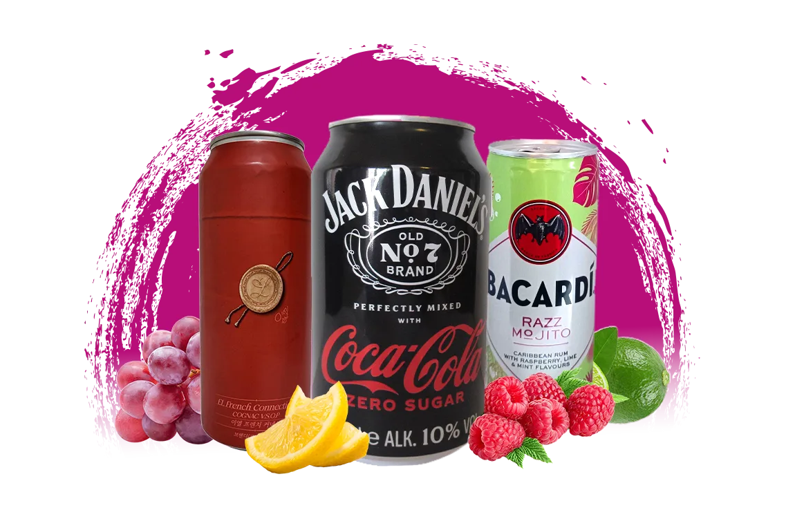 alcoholic beverages