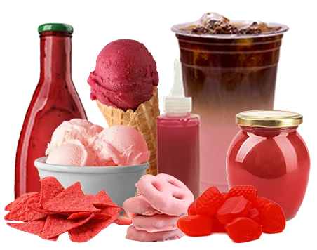 red foods and drinks