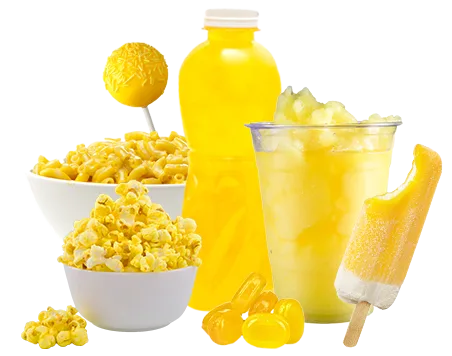 yellow foods and drinks