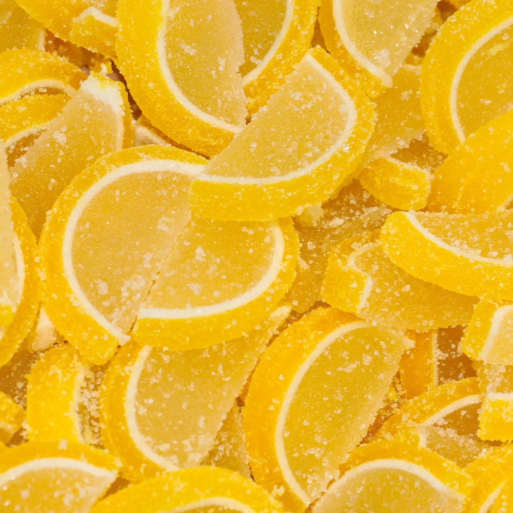 yellow lemon gummies
