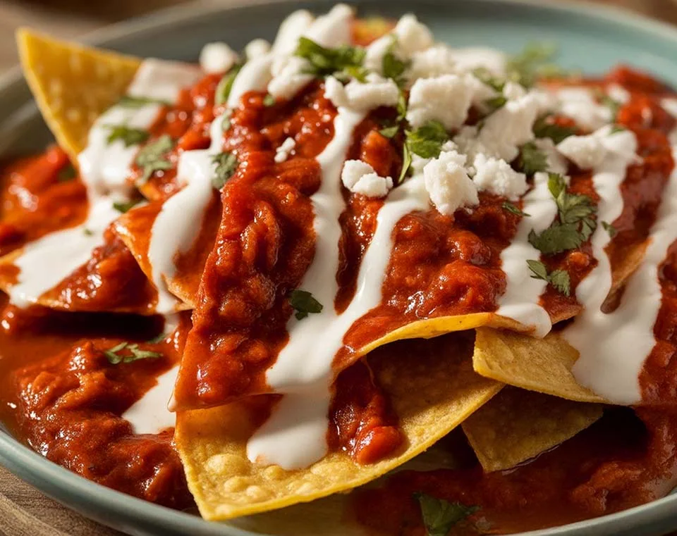 spicy and colorful mexican food