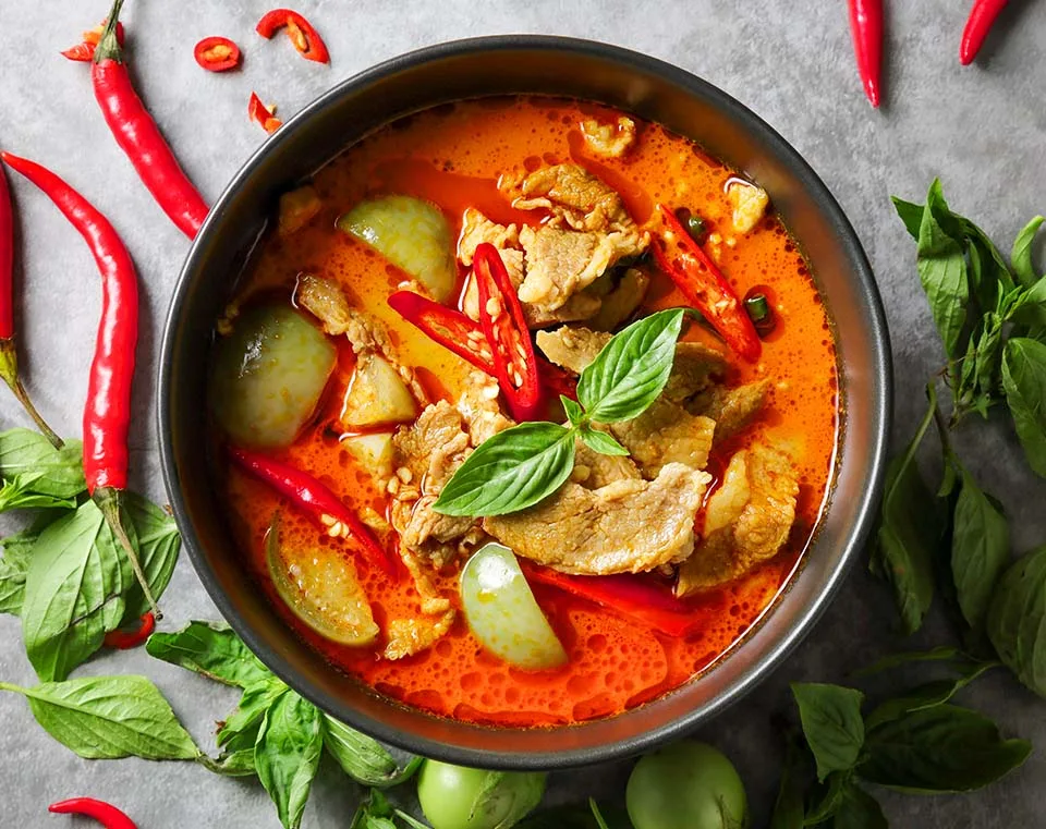 Spicy thai curry
