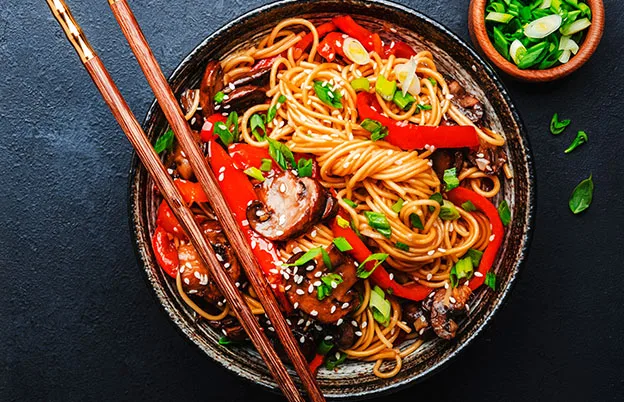 spicy food background