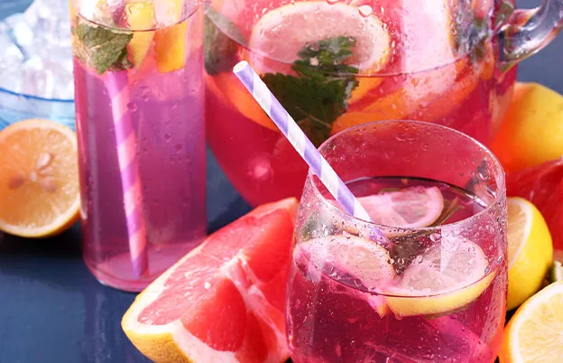 pink drinks