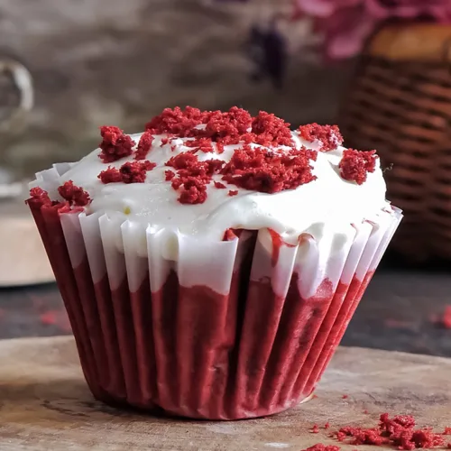 red velvet cupcake