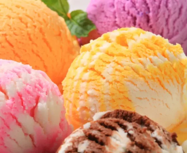 colorful ice cream