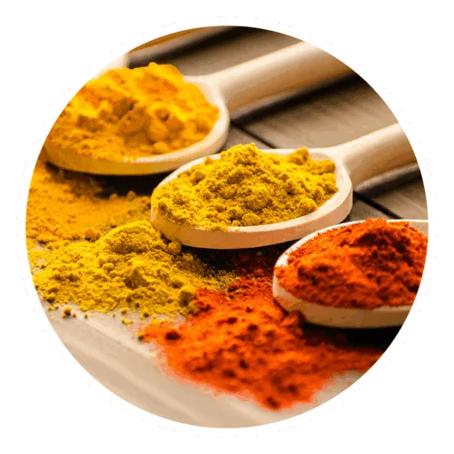 processed food coloring powder
