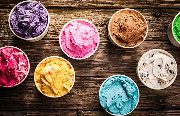 rainbow icecream