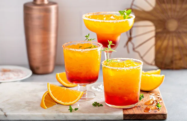orange cocktails