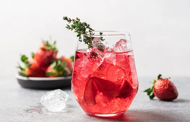 red cocktail