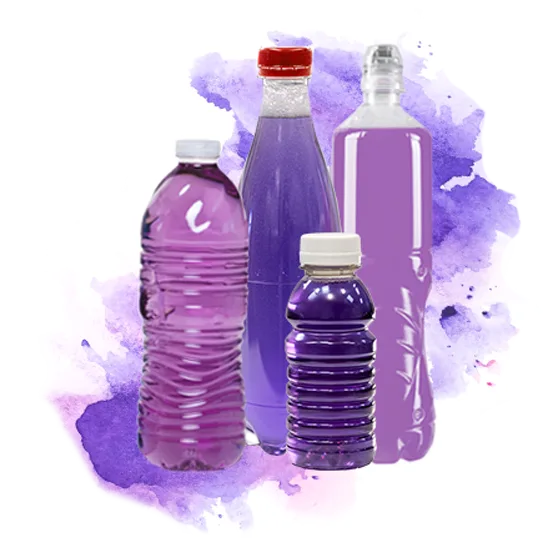 purple beverages