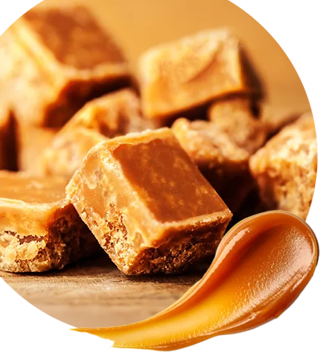 caramel fudge