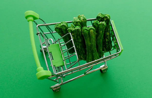 green dog chew bones for teeth cleaning