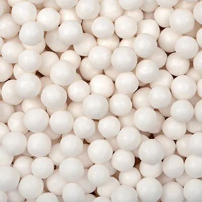 white baking beads
