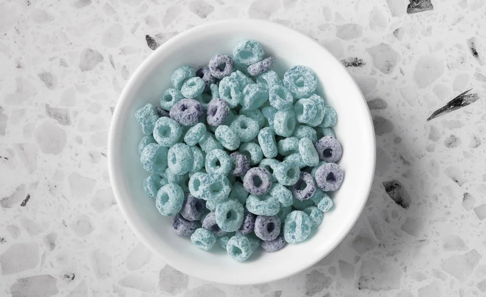 cool colored cereal