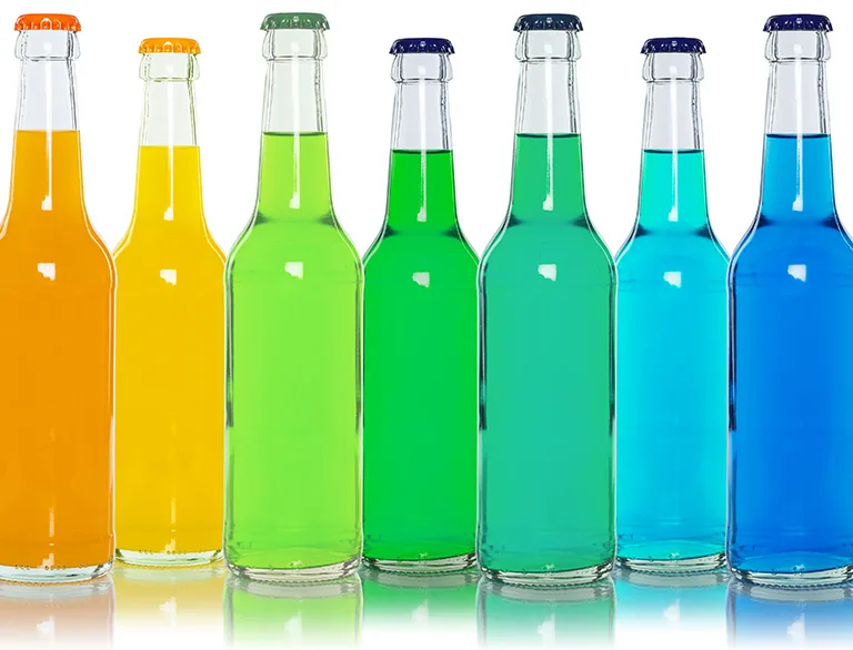 colorful seltzer and cocktail drinks
