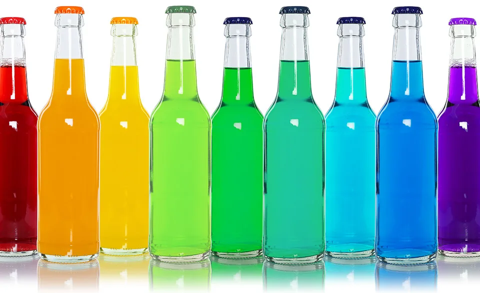 colorful seltzer and cocktail drinks