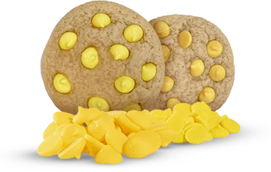 Cookies with Yellow Chocolate Chips