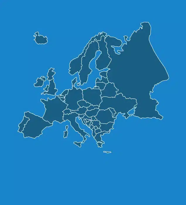 map of europe