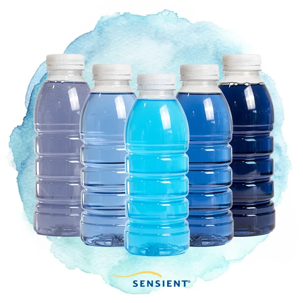 shades of blue drinks