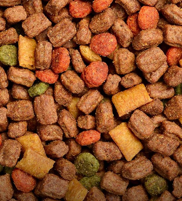 extruded kibble