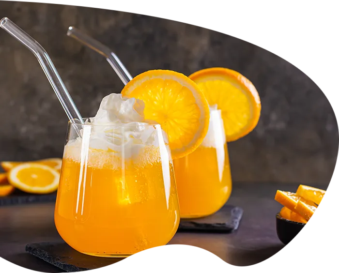 orange cocktail drinks