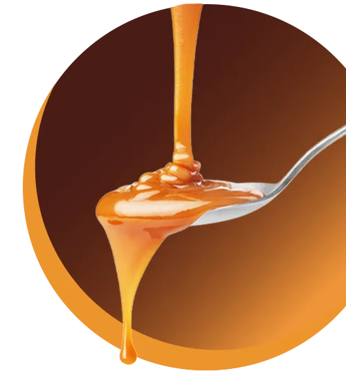 caramel drip