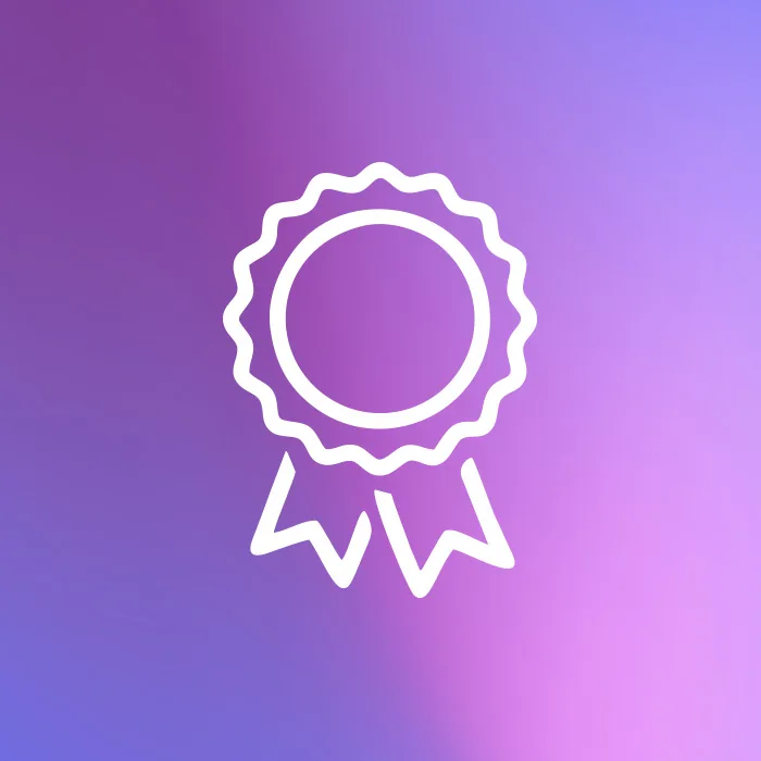 labeling icon, certified badge