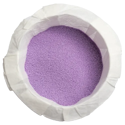 purple powder cup