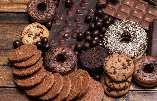 chocolate desserts montage